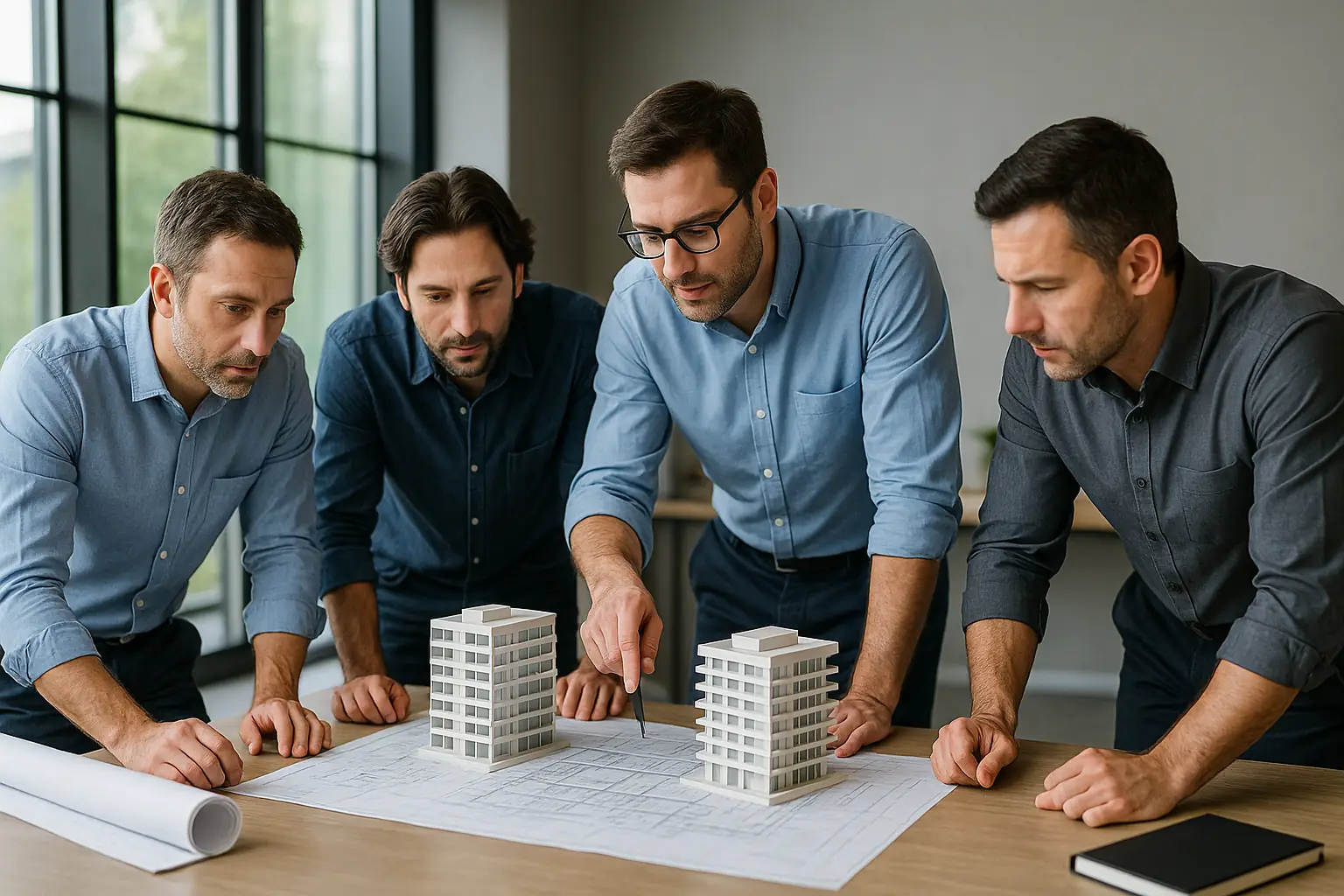 تصميم وبناء مشاريع معمارية عالية الجودة وابتكار حلول فريدة للمستقبل