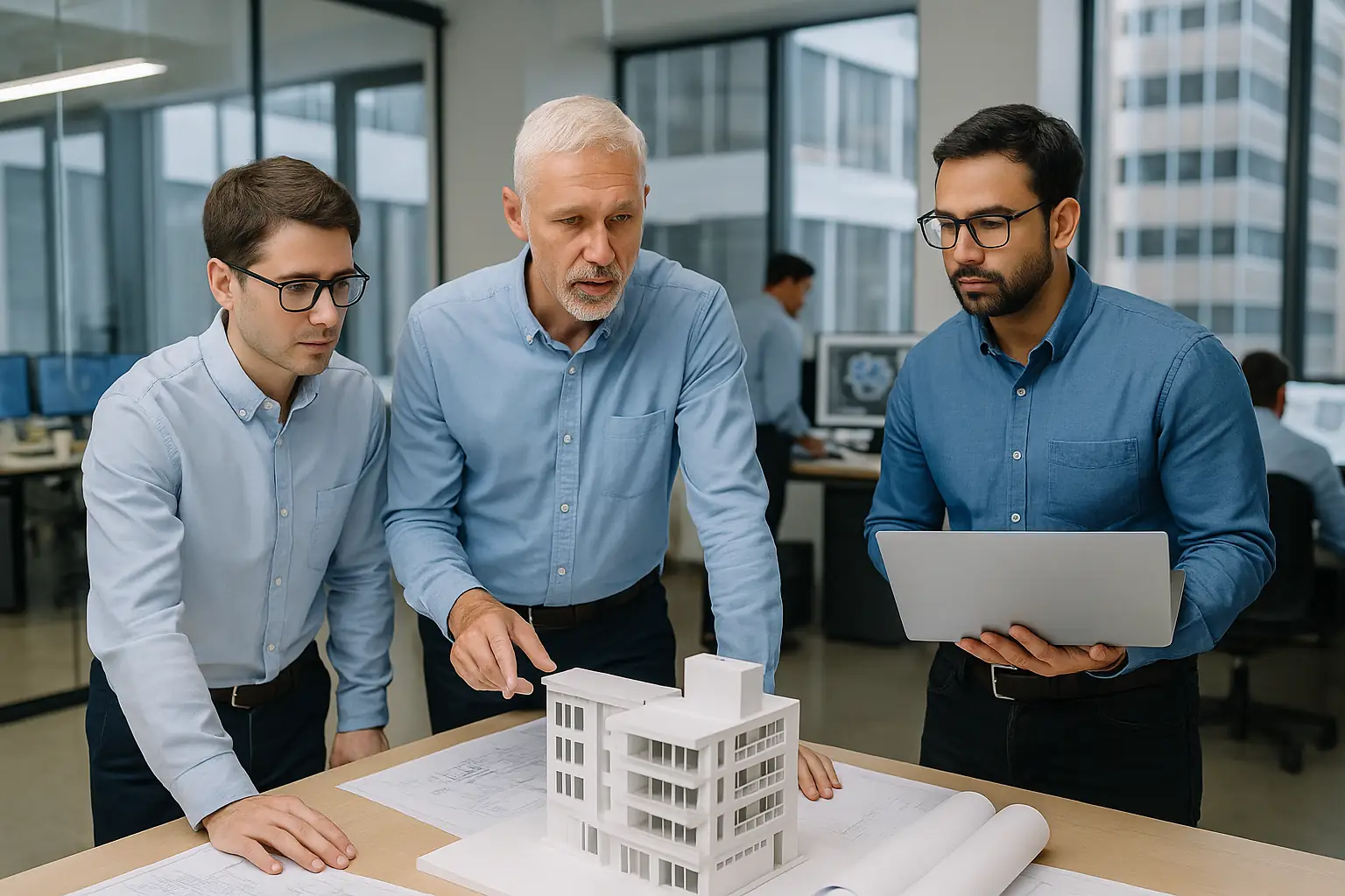 تصميم معماري مبتكر للمشاريع السكنية