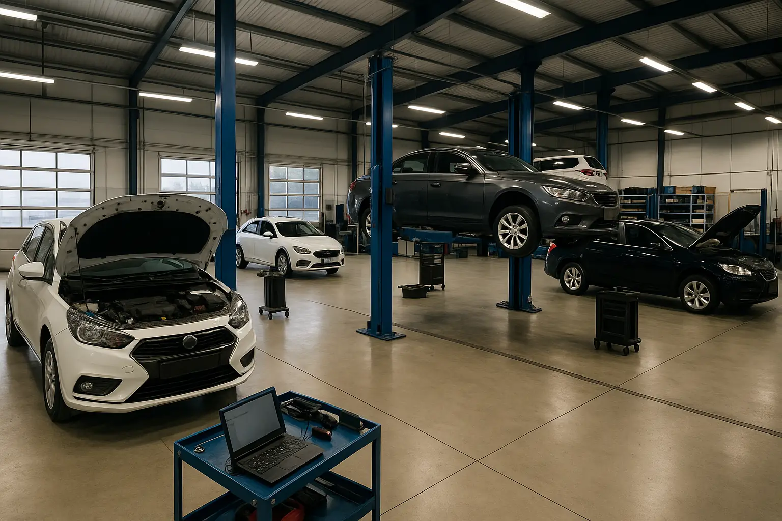 صيانة السيارات باستخدام التكنولوجيا الحديثة