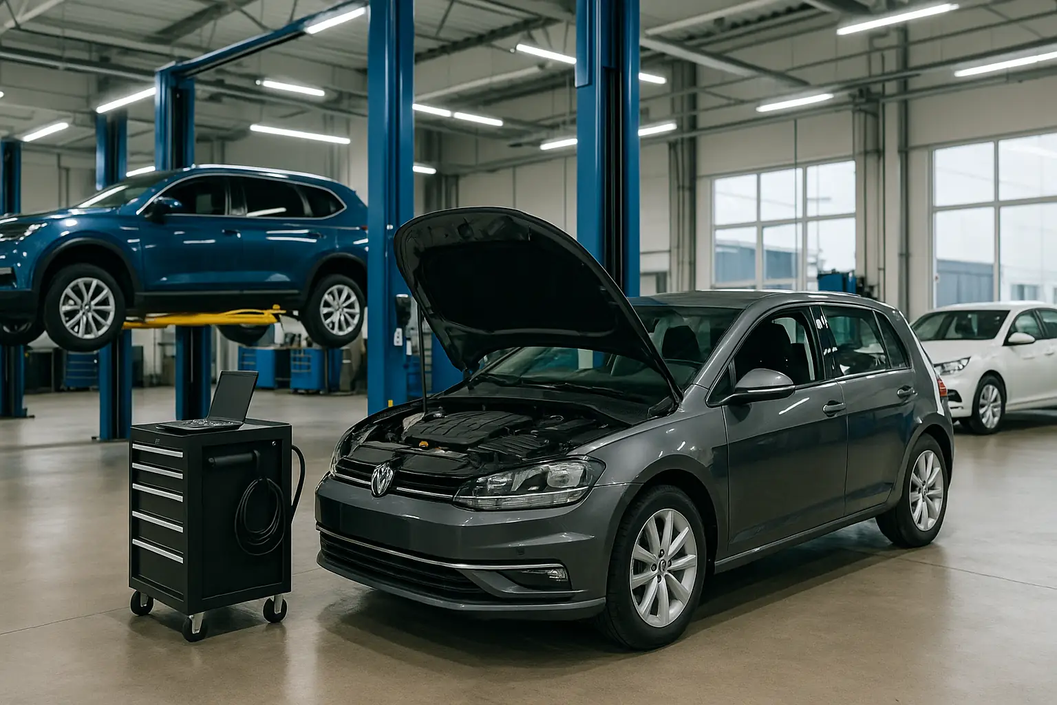 خدمات التشخيص المتقدم للسيارات