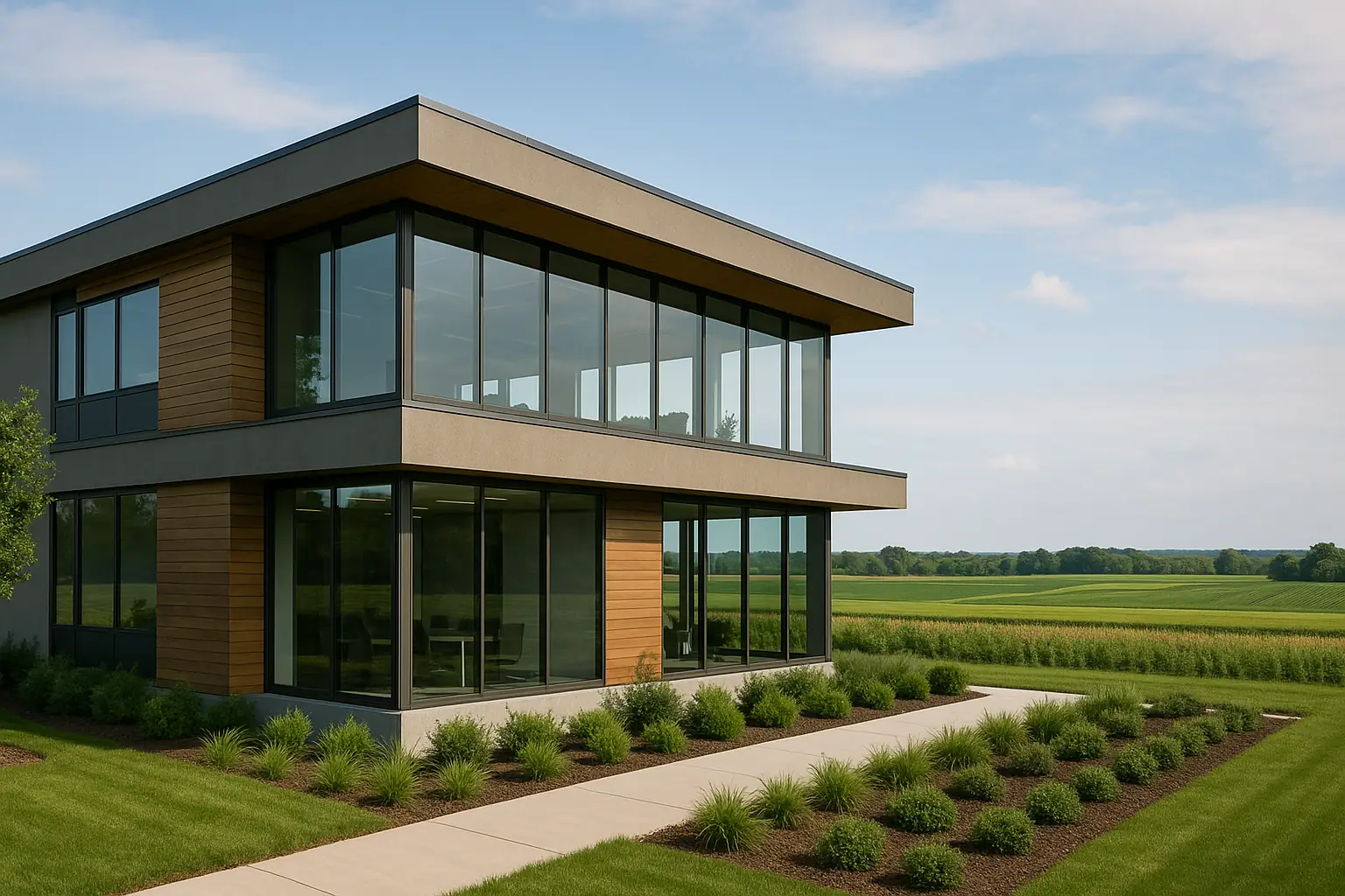 الزراعة المستدامة وتطوير المزارع الحديثة