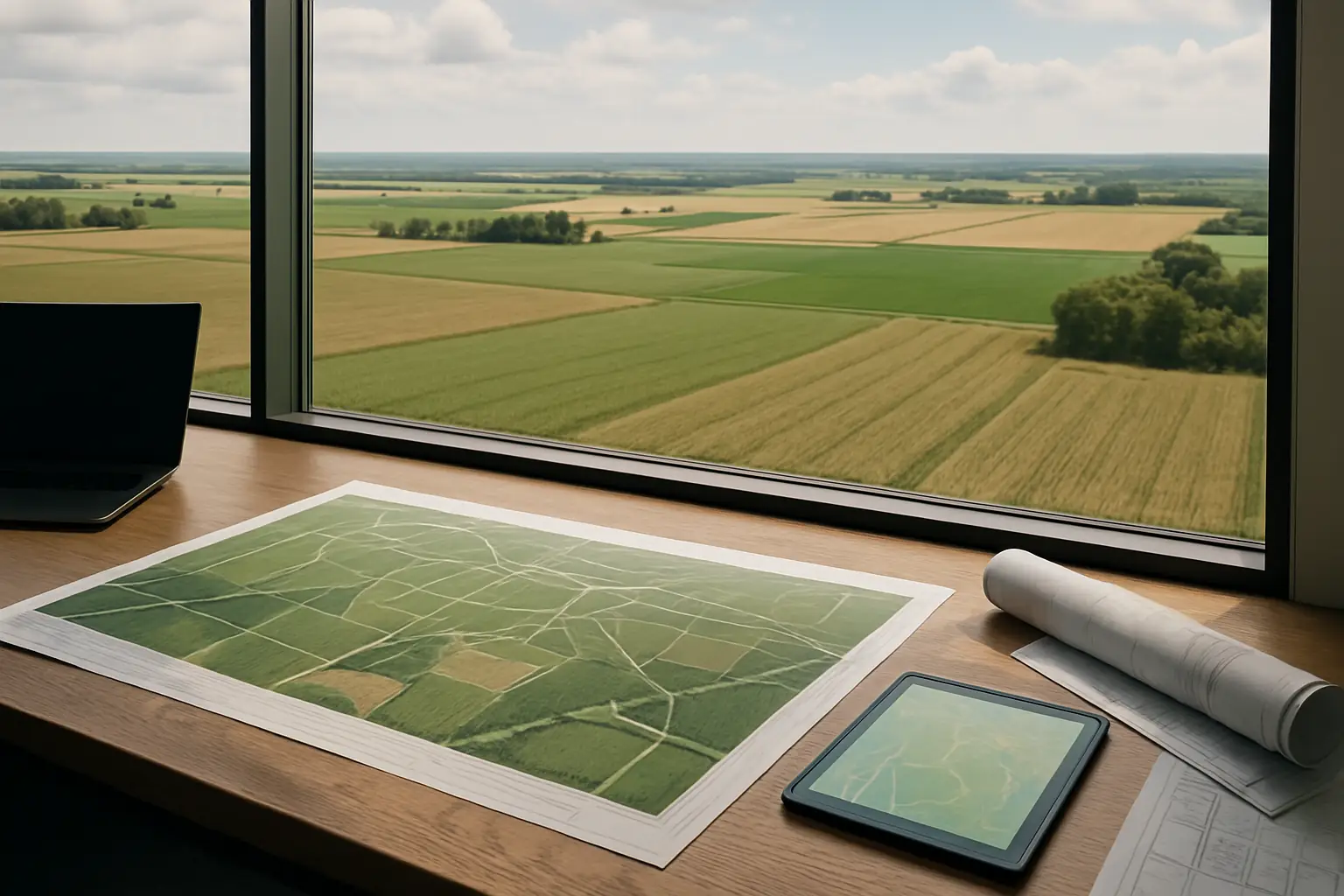 الزراعة المستدامة وتطوير المزارع الحديثة