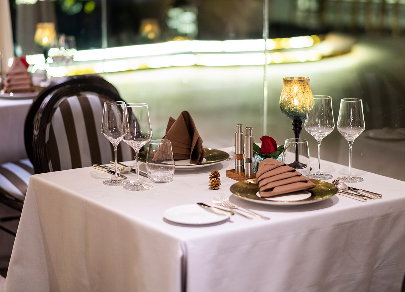 Comfortable, luxurious atmosphere