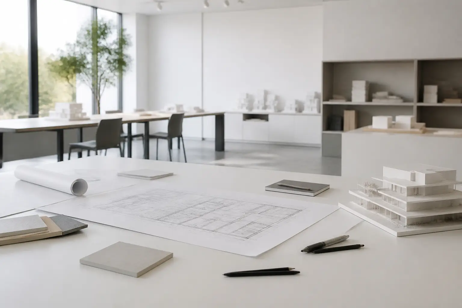 Architectural Design Office Building