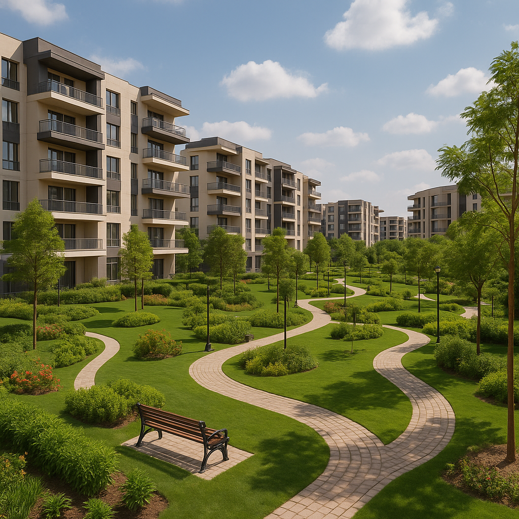  مشروع الروضة السكني