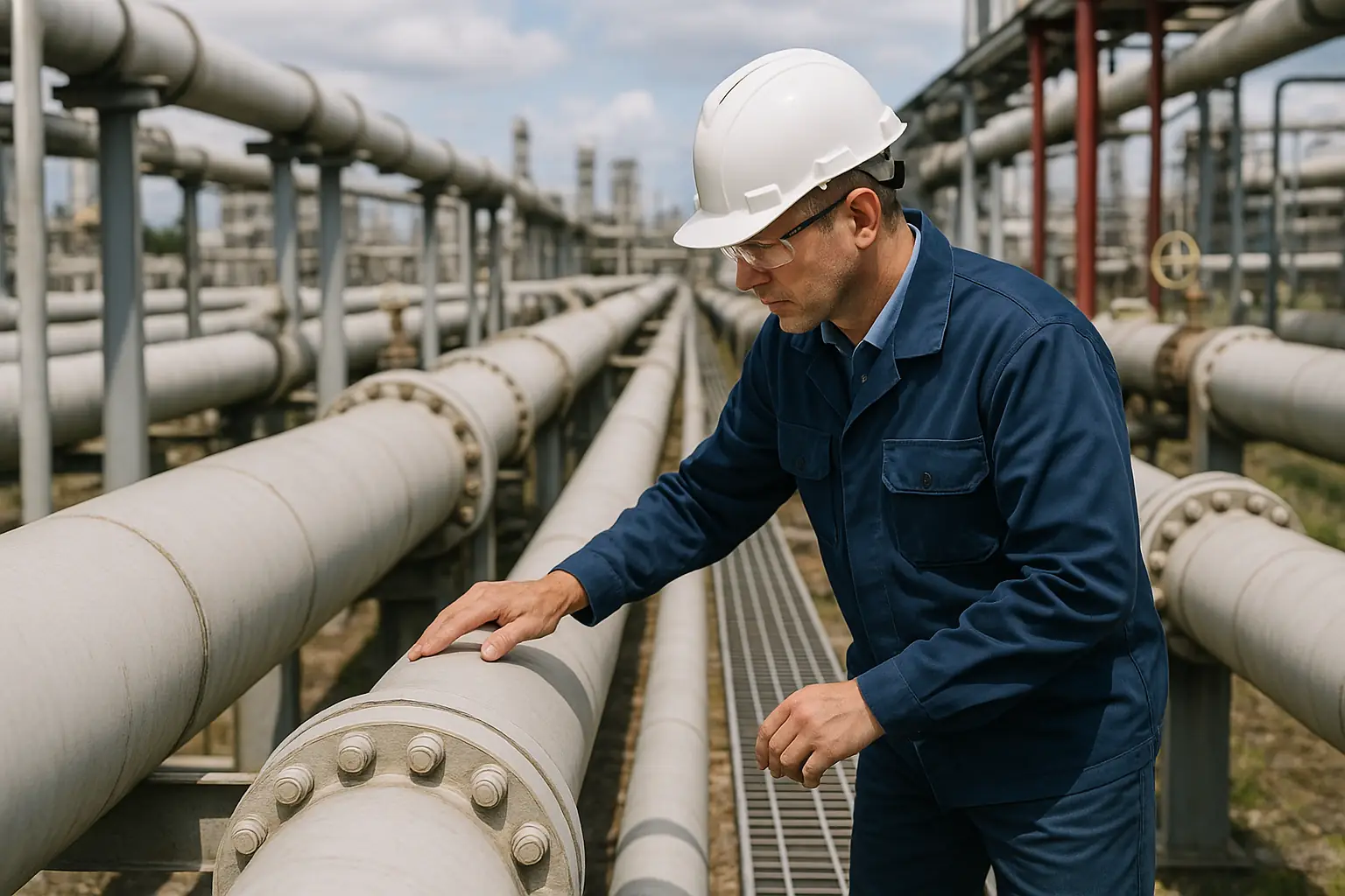 خدمات التكرير والمعالجة