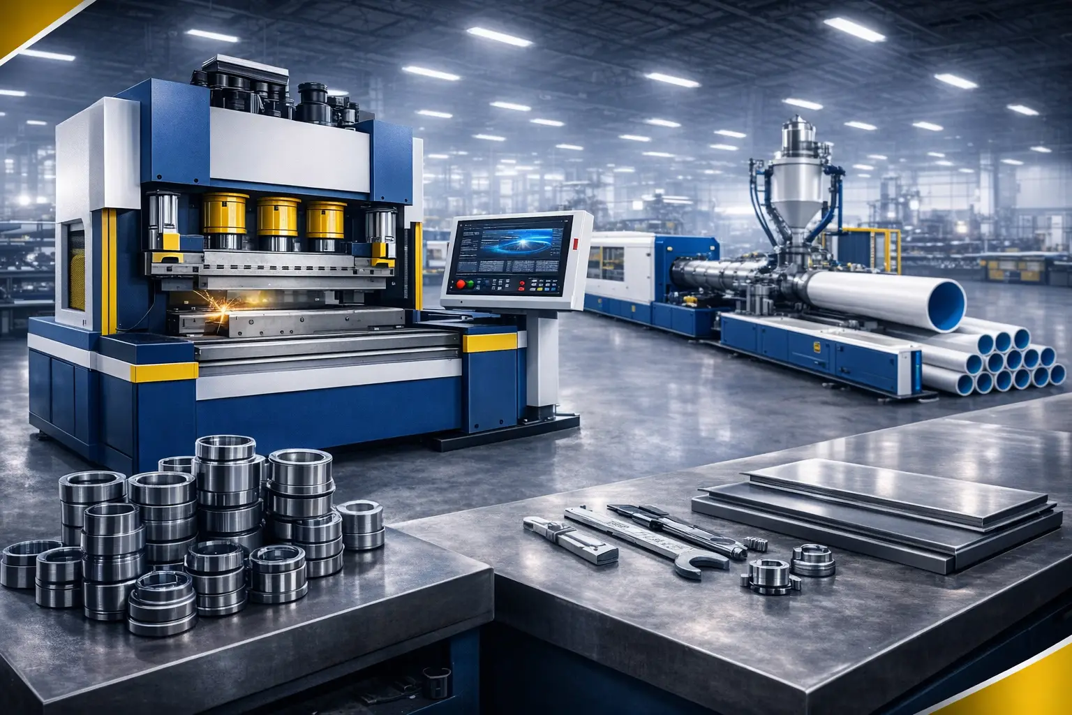  مقدمة عن مصنع المعدات الصناعية