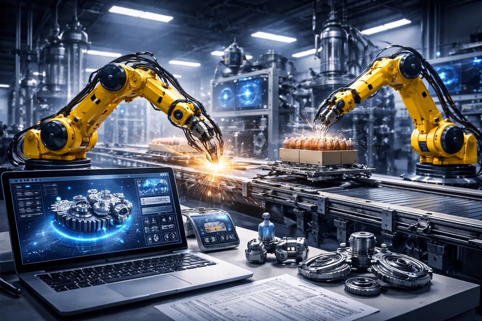 معدات أتمتة صناعية