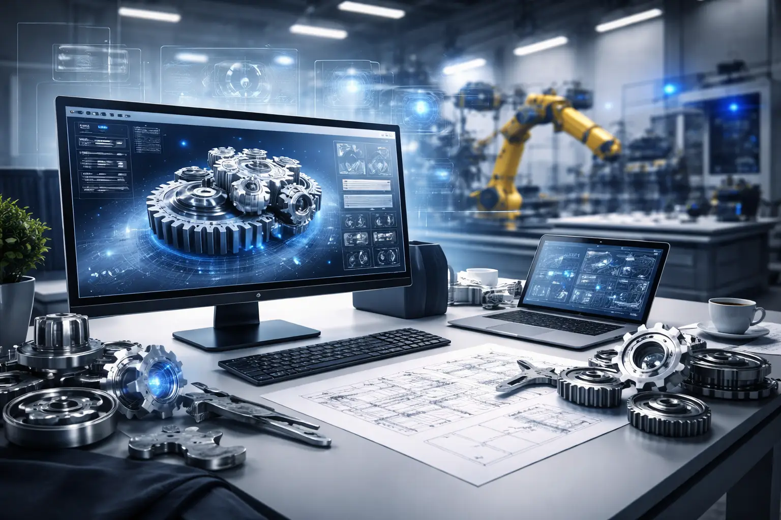 تصميم وتطوير المعدات