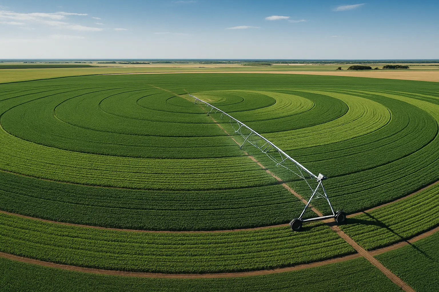 تقنيات ري متطورة