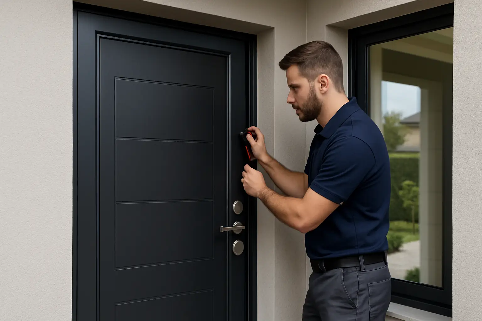 أفضل أبواب أمنية للمباني التجارية والصناعية