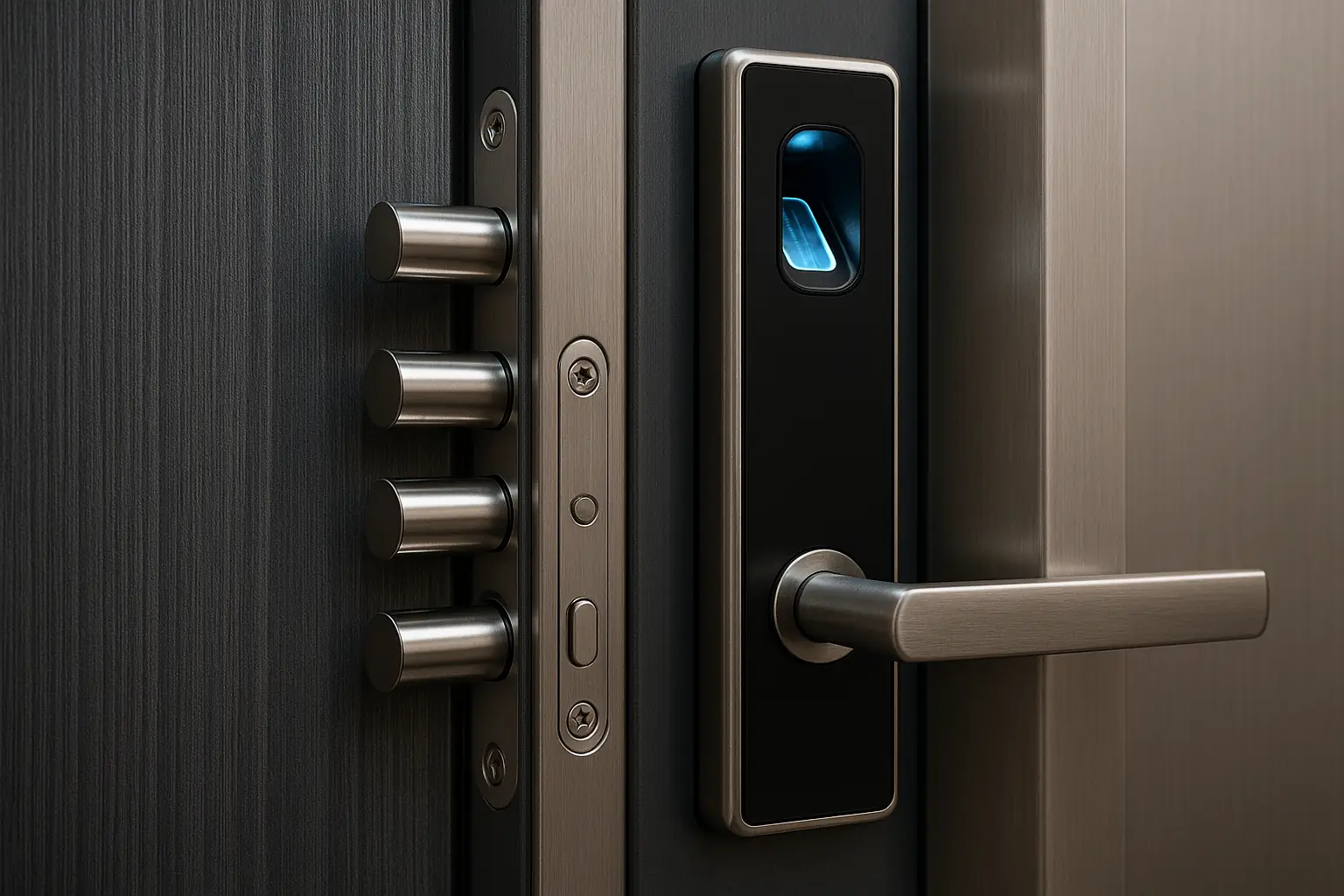 ابواب امنية مبتكره حسب التصميم 