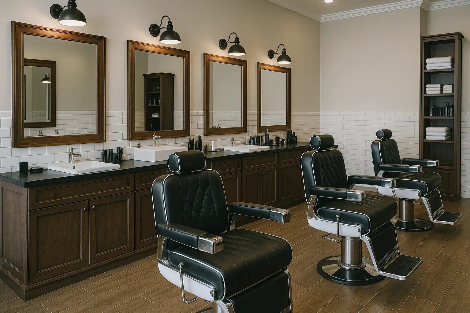 حلاقة رجالية كلاسيكية