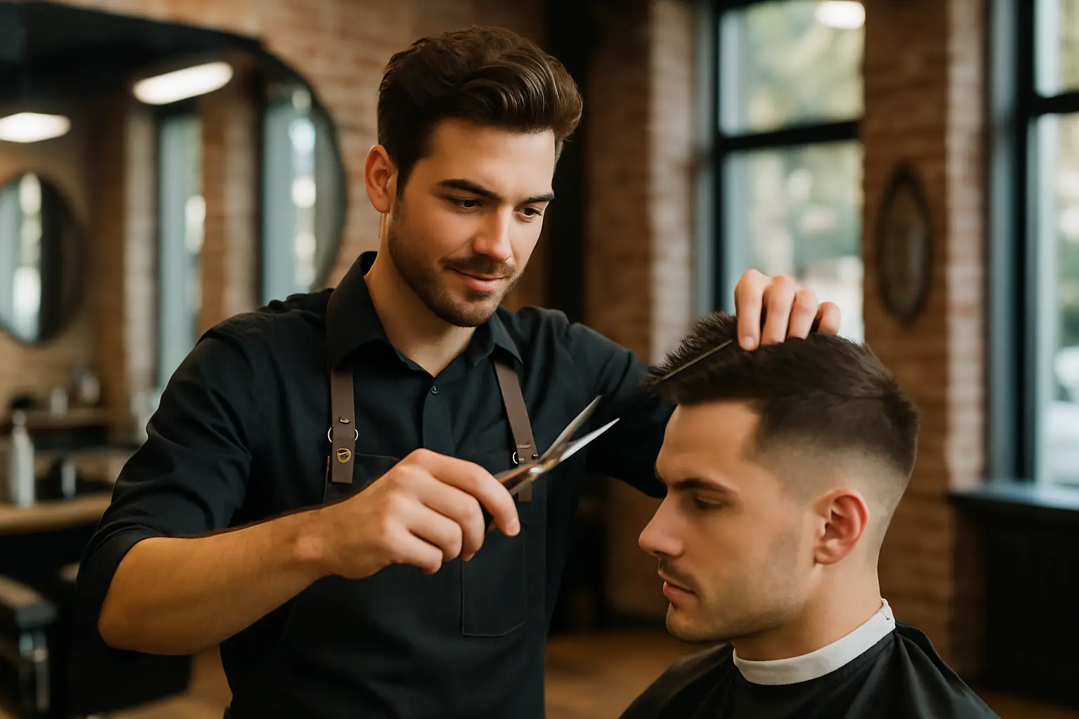 تصفيف الشعر للرجال