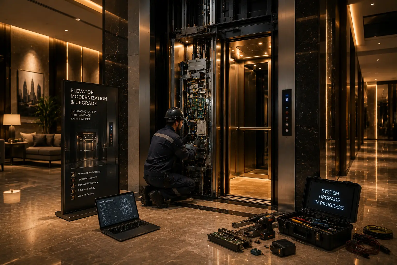 Elevator Modernization and Upgrades