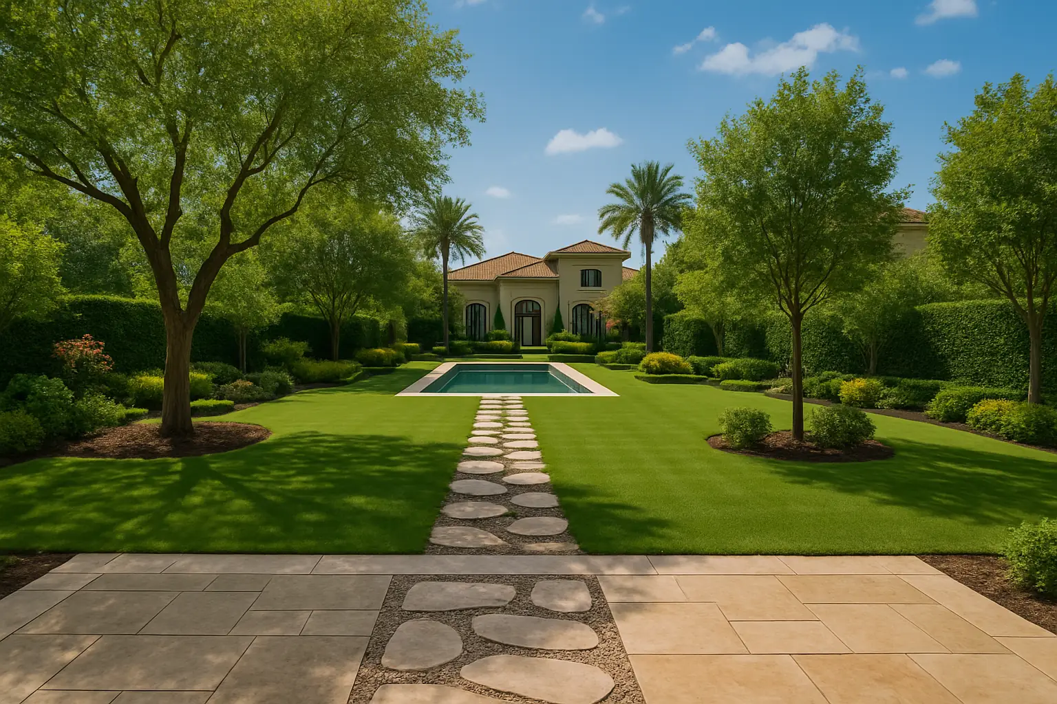 خدمات تنسيق حدائق للمساحات التجارية والصناعية