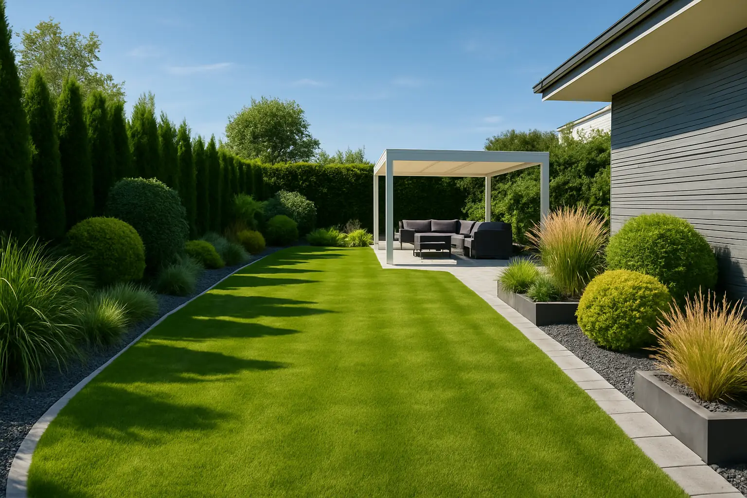 تصميم حدائق فلل ومنازل