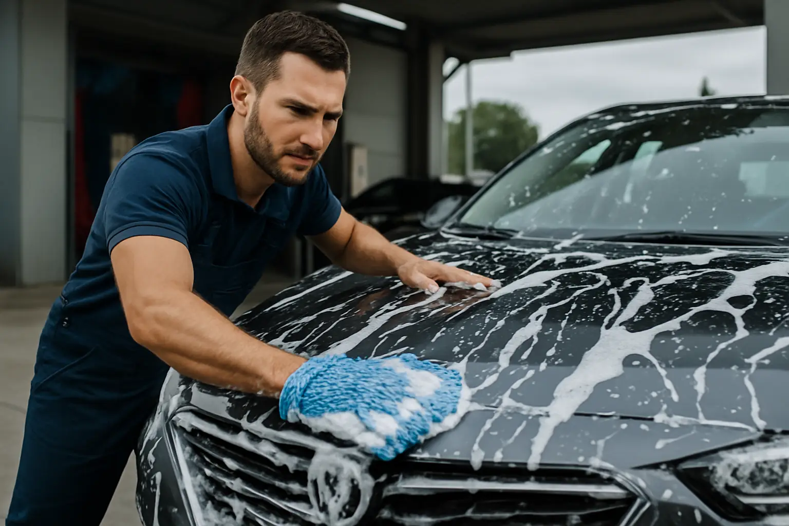 أفضل محطة غسيل سيارات في المدينة