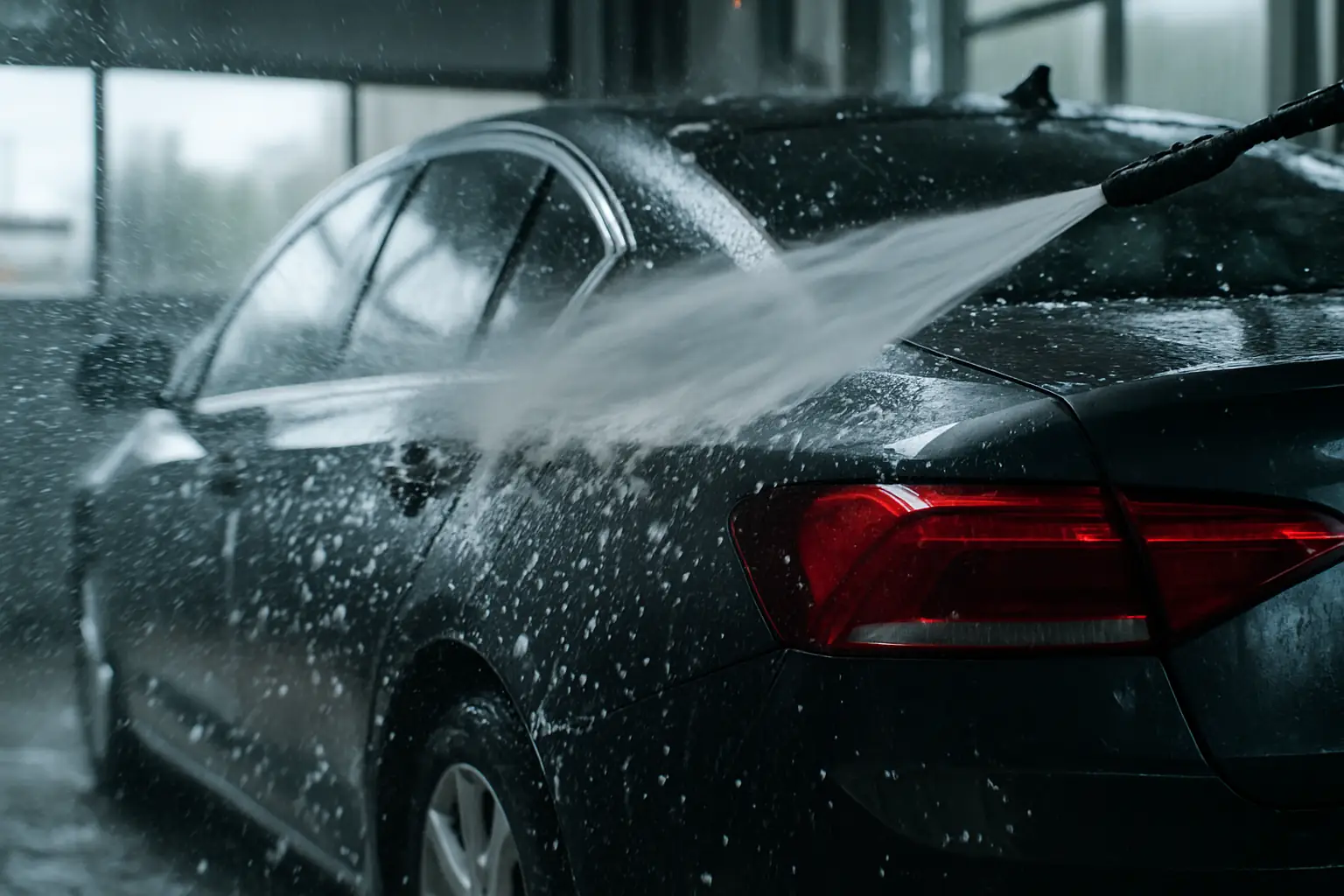 مرافق غسيل السيارات الحديثة والمتطورة لخدمة عملائنا الكرام