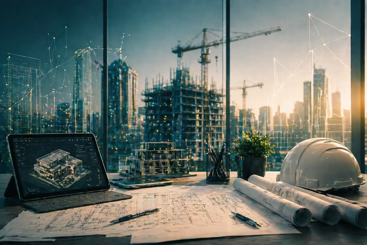 خدمات شركة مدى العمران الهندسية والاستشارية