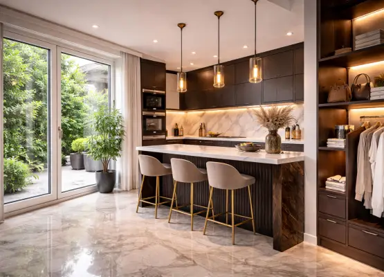 مطابخ وديكورات وشبابيك بالرياض بجودة عالية